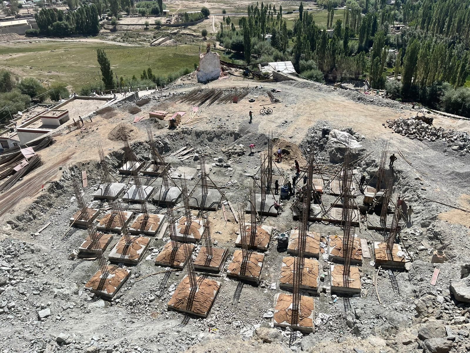 Preparing the foundations